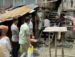 Nenek dan Gadis Disabilitas di Soppeng Tersenyum Bahagia Dikunjungi Polisi