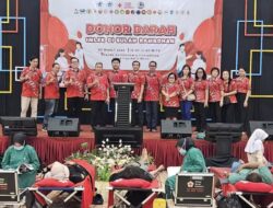 Peserta Donor Darah Imlek di Ramadan Makassar Membeludak, PSMTI Bakal Bagikan 100 Paket Idulfitri