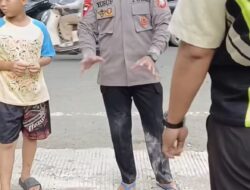 Personel Brimob Polda Sulsel Sigap Cegah Kebakaran Besar Rumah Makan dekat AAS Building Makassar