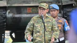 Ketika Wabup Andi Akmal Pimpin Apel Gelar Pasukan Pengamanan Jelang Idulftri 1447 Hijriah di Bone