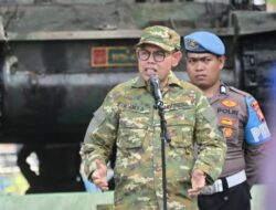 Ketika Wabup Andi Akmal Pimpin Apel Gelar Pasukan Pengamanan Jelang Idulftri 1447 Hijriah di Bone