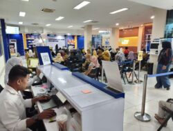 Kantor Pajak Watampone Diserbu Wajib Pajak Untuk Lapor SPT Tahunan Jelang Jatuh Tempo