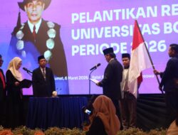 Pelantikan Rektor Universitas Bosowa Periode 2026–2031 Berlangsung Khidmat
