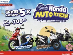 Waktunya Motor Honda, Asmo Sulsel Hadirkan Promo Spesial April: DP Ringan dan Gratis Angsuran Menarik
