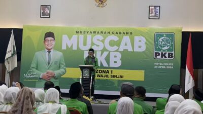 Muscab PKB Zona 1 Digelar di Watampone, Azhar Arsyad: Jangan Jemawa, Kader Harus Ciptakan Momentum