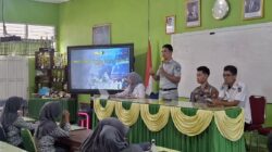 Satlantas Polres Bone dan Jasa Raharja Edukasi Pelajar SMAN 3 Bone tentang Keselamatan Berlalu Lintas