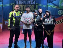 Tanamkan Budaya Tertib Berlalu Lintas, Kasat Lantas Polres Bone Edukasi Ribuan Peserta Kemah PKS