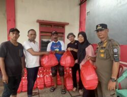 Gerak Cepat Pemkab Bone Hadapi Banjir, 1.600 Nasi Kotak Disalurkan untuk Warga Terdampak