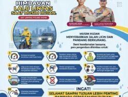 Musim Hujan Picu Jalan Licin, Kasat Lantas Polres Bone Ingatkan Pengendara Jangan Ngebut