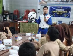 Tanamkan Budaya #Cari_Aman Sejak Dini, Astra Motor Sulsel Edukasi Safety Riding Pelajar SMKN 1 Gowa