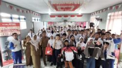 Tanamkan Budaya #Cari_Aman Sejak Dini, Asmo Sulsel dan Satlantas Polrestabes Makassar Edukasi Puluhan Siswa SMKN 40