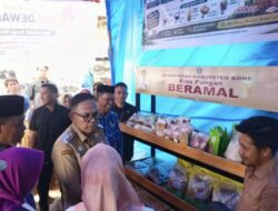 Wabup Bone Didampingi Kadis Ketapang Resmikan Penjualan Perdana BUMDes Mattirodeceng, Pasar Murah BerAmal Diserbu Warga Sibulue