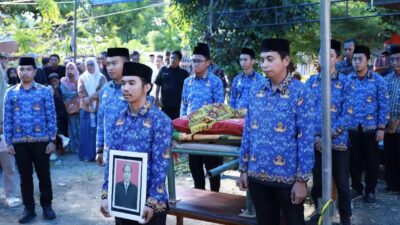 Pemkab Bulukumba Lepas Jenazah Mulyadi Ganie, Sosok Pengabdi 23 Tahun di Diskominfo