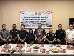 Satreskrim Polres Bone Sosialisasikan KUHAP Baru, Perkuat Sinergi Penyidik dan PPNS