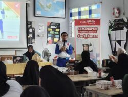 Gaungkan Budaya #Cari_Aman, Asmo Sulsel Edukasi Guru dan Orang Tua SMPN 40 Makassar