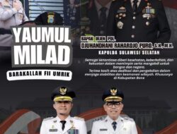 BupAAS Ucapkan Selamat Ulang Tahun untuk Kapolda Sulsel, Apresiasi Dedikasi Jaga Keamanan Daerah