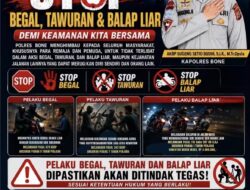Gagalkan Perang Kelompok, Patroli Presisi Polres Bone Amankan 33 Remaja dan Sajam Disita