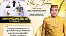 Ucapan Penuh Makna untuk BupAAS, Anggota DPRD Bone AMR Sampaikan Doa di Hari Ulang Tahun