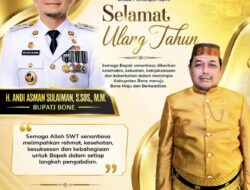 Ucapan Penuh Makna untuk BupAAS, Anggota DPRD Bone AMR Sampaikan Doa di Hari Ulang Tahun