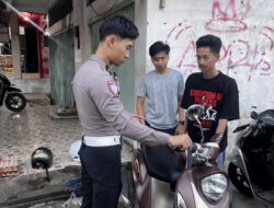 Jelang Ops Patuh Pallawa 2026, Satlantas Polres Bone Gencar Tertibkan Knalpot Brong dan Atur Arus Lalu Lintas