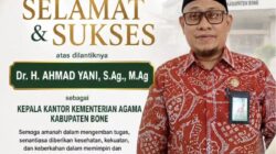 Kepala Kemenhaj dan Umrah Bone Ucapkan Selamat kepada Ahmad Yani, Siap Perkuat Sinergi Keagamaan di Bumi Arung Palakka