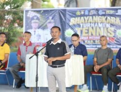 BupAAS Buka Bhayangkara Turnamen Tenis Bone, Siapkan Bonus untuk Para Juara