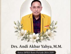 Selamat Jalan Andi Akbar Yahya, IBU: Bone Kehilangan Politisi Senior yang Bersahaja dan Berintegritas
