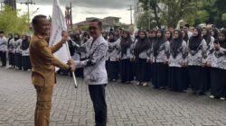Kasih Bergetar di Sidrap! BupAAS Lepas Kontingen PORSENIJAR PGRI Bone, Target Juara Umum