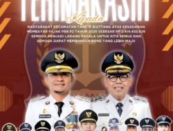 Pajak PBB-P2 Tanete Riattang Rampung 100 Persen, Begini Reaksi Camat Andi Iqbal
