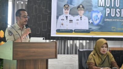 Sekda Sinjai Dorong Budaya Mutu di Puskesmas, Pelayanan Kesehatan Harus Cepat, Profesional, dan Berorientasi pada Pasien