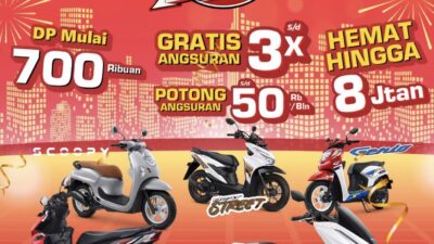 Astra Motor Sulsel Luncurkan Promo ‘Kicau Honda’, DP Mulai Rp700 Ribu dan Hemat Hingga Rp8 Juta