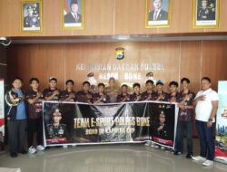 Polres Bone Lepas Tim E-Sport ke Kapolda Cup 2026, Target Harumkan Nama Daerah di Level Provinsi