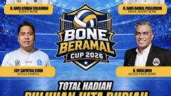 Turnamen Bola Voli BerAmal Cup 2026 Siap Digelar, PBVSI Bone Bidik Jadi Terbesar di Sulawesi Selatan