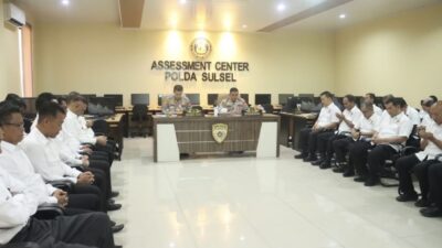 Polda Sulsel Seleksi Calon Kapolsek Urban, 14 Perwira Ikuti Uji Kompetensi Manajerial