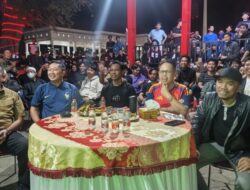 Warga Padati Pojok Halte Kolaborasi, Nobar Piala Dunia Bersama Pemkab Bone Berlangsung Meriah