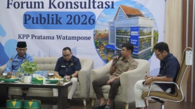 KPP Pratama Watampone Hadirkan Pemkab, Akademisi, dan Kejari Bone: Bekali Akuntabilitas Program MBG dan Koperasi Desa Merah Putih