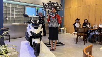 Asmo Sulsel Roadshow New Honda Vario Evo 160 ke Sejumlah Kafe, Hadirkan Riding Test hingga Promo Spesial
