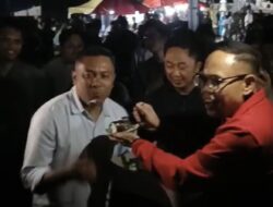 Suapan Kue Ultah Sarat Makna Di Tengah Gemuruh Final Piala Dunia di Lapangan Merdeka