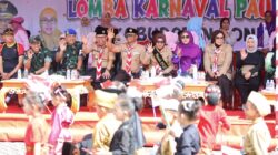 Semarak HUT RI ke-81, BupAAS dan Wabup Andi Akmal Lepas Karnaval Kemerdekaan PAUD Terbesar dari 27 Kecamatan