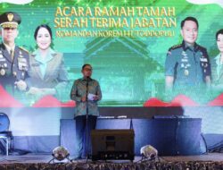 Pesan Wabup Andi Akmal Tongkat Komando Korem 141/Toddopuli Berganti