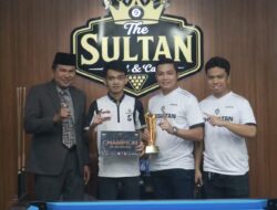 Semarak 1st Anniversary The Sultan Pool and Cafe, 128 Atlet Lintas Daerah Ramaikan Turnamen Biliar Bone