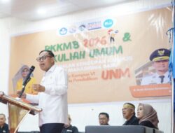 Wabup AAP di Hadapan 180 Mahasiswa Baru UNM Bone: Jangan Jadi Budak Algoritma