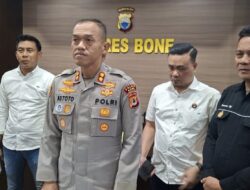Hitungan Hari Jabat Kapolres Bone, AKBP Astoto Bongkar 60 Gram Barang Haram