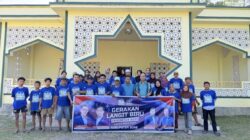 Gerakan Langit Biru Indonesia Asri di Bone, Indra Jaya Turun Langsung Bersihkan Masjid di Barebbo