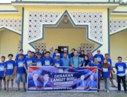 Gerakan Langit Biru Indonesia Asri di Bone, Indra Jaya Turun Langsung Bersihkan Masjid di Barebbo