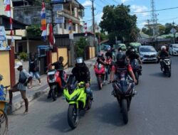 Kopdar Honda CBR di Ambon Makin Solid, City Rolling Bawa Semangat #Cari_Aman ke Jalan Raya