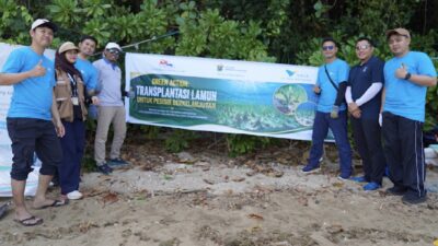 PT Vale Tanam Harapan di Mangkasa Point, Pulihkan Mangrove dan Lamun untuk Masa Depan Pesisir Luwu Timur