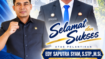 Anggota DPRD Seheruddin Ucapkan Selamat untuk Edy Saputra Syam, “Amanah Baru untuk Pengabdian di Bone”