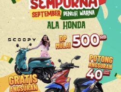 September Penuh Warna Ala Honda, Asmo Sulsel Tebar Promo hingga Hemat Rp8 Juta