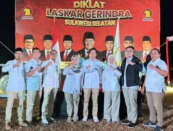 Tuntas Diklat Laskar Gerindra, Andi Muhammad Yusuf Nuryawan: Siap Bergerak, Siap Berjuang , Prabowo 2 Periode!
